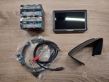 Lilliput A5 monitor 5 pollici con batterie e cavi