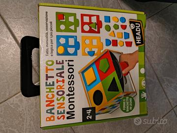 banchetto sensoriale montessori
