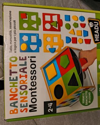 banchetto sensoriale montessori