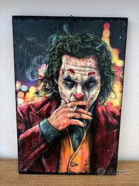 Quadro su legno - Joker