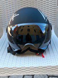 Casco jet con Visiera