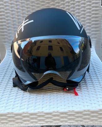 Casco jet con Visiera