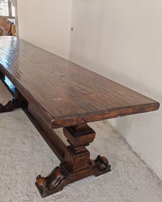 Tavolo legno massello 378 Cm