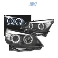 FARI BMW E60 E61 03-07 ANGEL EYES CCFL FRECCIA LED