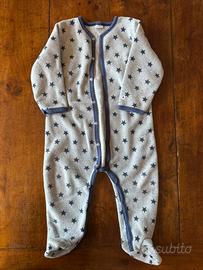 Tutina in pile Petit Bateau - 24 mesi