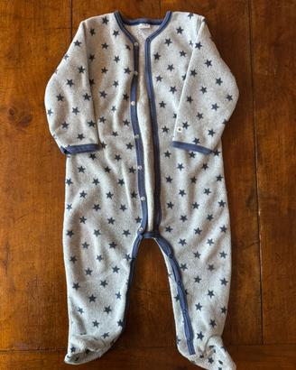 Tutina in pile Petit Bateau - 24 mesi