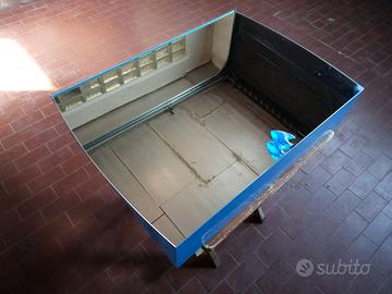 Mobiletto pensile specchio bagno