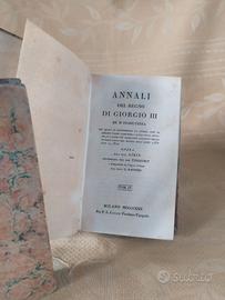 ANNALI DEL REGNO  D'INGHILTERRA