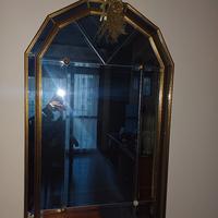 specchiera con bordi oro