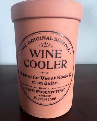 Henry Watson wine cooler in terracotta