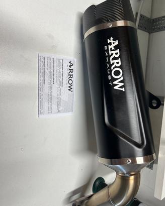 Scarico arrow indy race evo tek per versis 1100