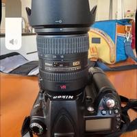 Macchina fotografica nikon reflex completa