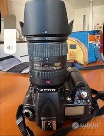Macchina fotografica nikon reflex completa