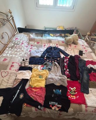 Lotto vestiti bambino 2 anni / 92 cm