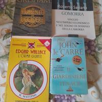 Nr. 4 libri gialli-thriller(€ 3/€ 2/€ 1)
