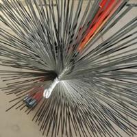 Spazzacamino kit composto da 5 aste + scovolo ø 25