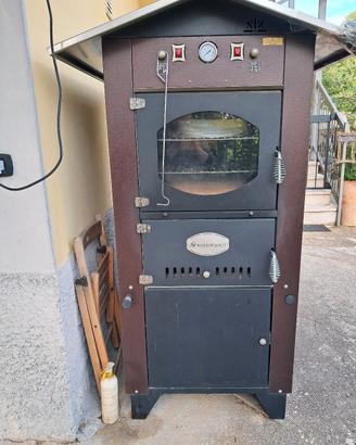 forno a legna per esterno Rossofuoco 100