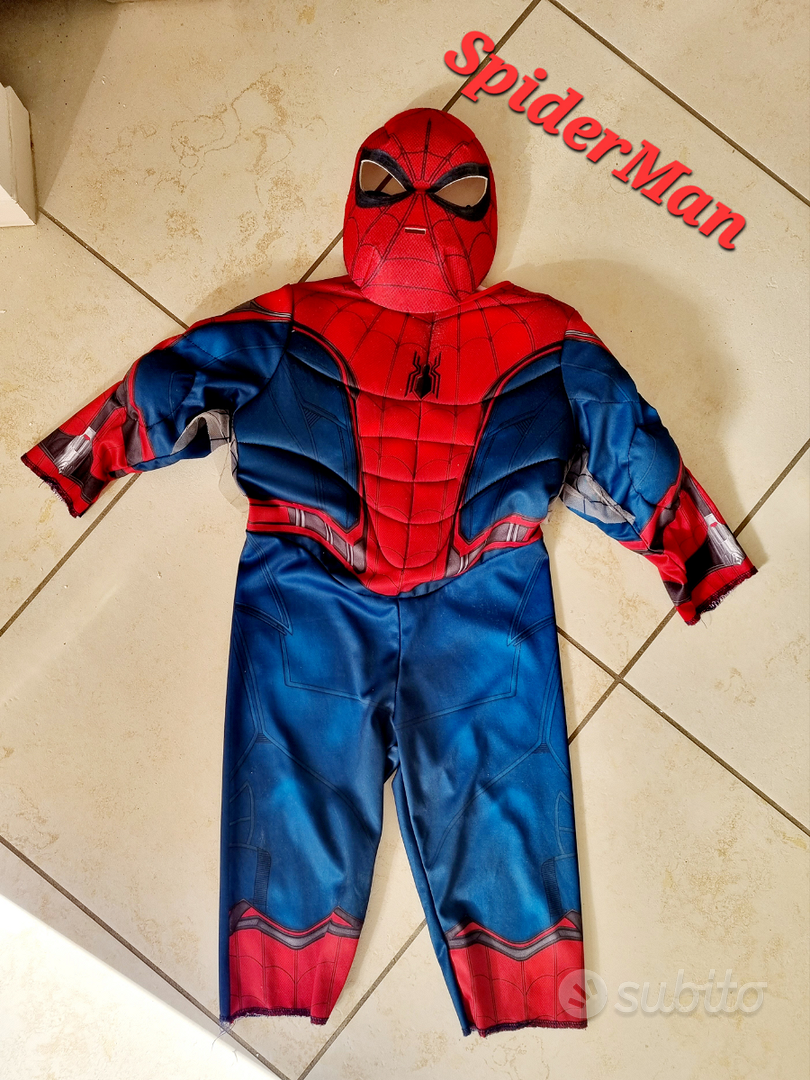 Costume per travestimento - Blu/Spiderman - BAMBINO