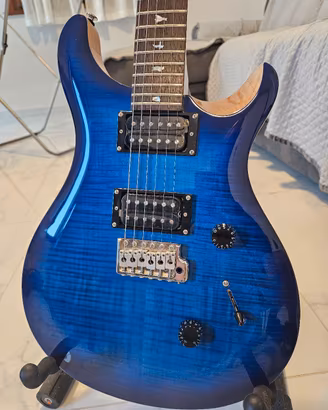 PRS SE custom24 Faded Blue Burst
