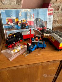 Lego train 7722 treno postale steam cargo
