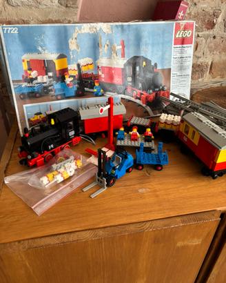 Lego train 7722 treno postale steam cargo