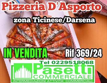 PIZZERIA D'ASPORTO in zona Ticinese-Darsena