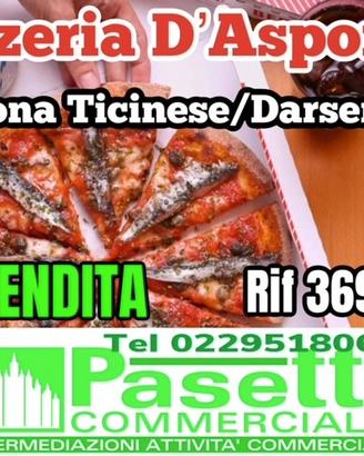 PIZZERIA D'ASPORTO in zona Ticinese-Darsena