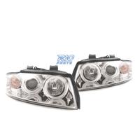 FARI PER AUDI A4 B6 00-04 ANGEL EYES CCFL FONDO CR