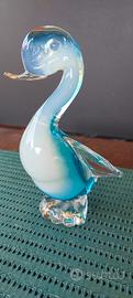 cigno  in vetro di murano