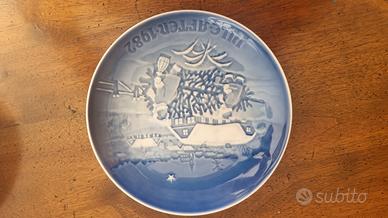 Piatto ceramica Copenaghen 1982