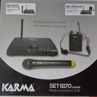 RADIOMICROFONO A GELATO VHF KARMA 