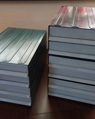 5 cassettiere Terry Plastic per documenti A4