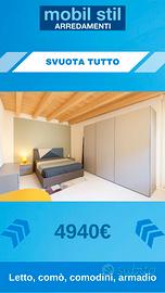 Camera in Titanio e Bianco