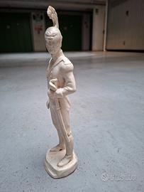 statuetta di cavaliere/dragone di cavalleria