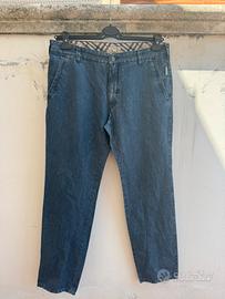 Jeans regular Burberry taglia 50 uomo