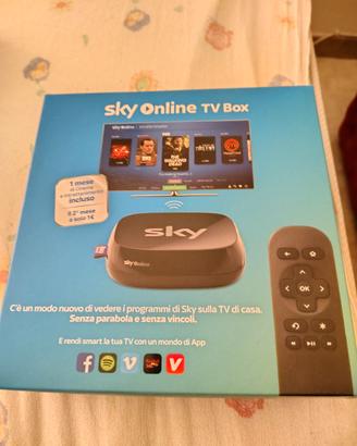 Sky online tv box