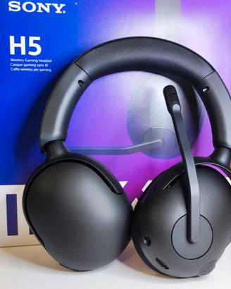 Sony inzone h5 cuffie gaming wireless pc e ps5
