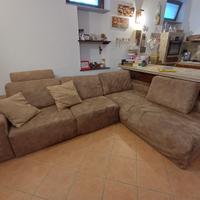 divano angolare con penisola 294 cm