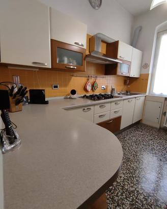 Cicina  ad angolo panna & marrone
