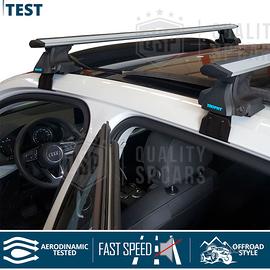 Barre Tetto Per Opel Crossland 2020-2024 - Portapacchi Grigio
