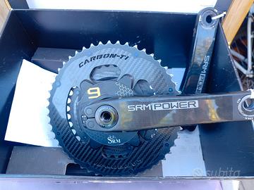 misuratore di potenza SRM PM9 +PC8+CARBON-TI