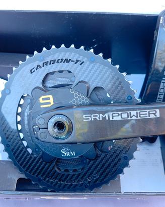 misuratore di potenza SRM PM9 +PC8+CARBON-TI