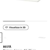 BESTA n. 6 ripiani 36x56