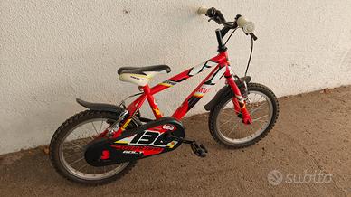 Bicicletta bambino 16" Montana Bolt - Rossa/Nera