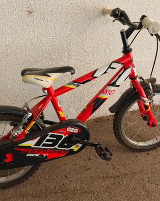 Bicicletta bambino 16" Montana Bolt - Rossa/Nera