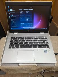 Notebook HP PROBook 640 G5 I5-8265 8GB/SSD+HDD