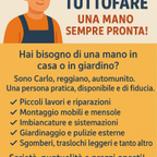 UOMO TUTTOFARE. Una mano sempre pronta