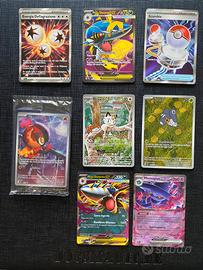 Lotto Pokemon Fiamme Spettrali Meowth Alt Art Ita