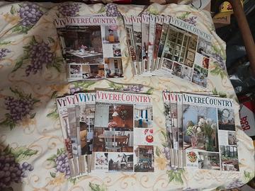 19 rivist nuov di arredame"Vivere Country"(tot €24