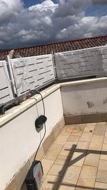 Recinzioni pannelli pantografati taglio laser